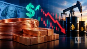 Copper Declines As Stronger US Dollar And Rising Crude Oil Prices Weigh On Demand
